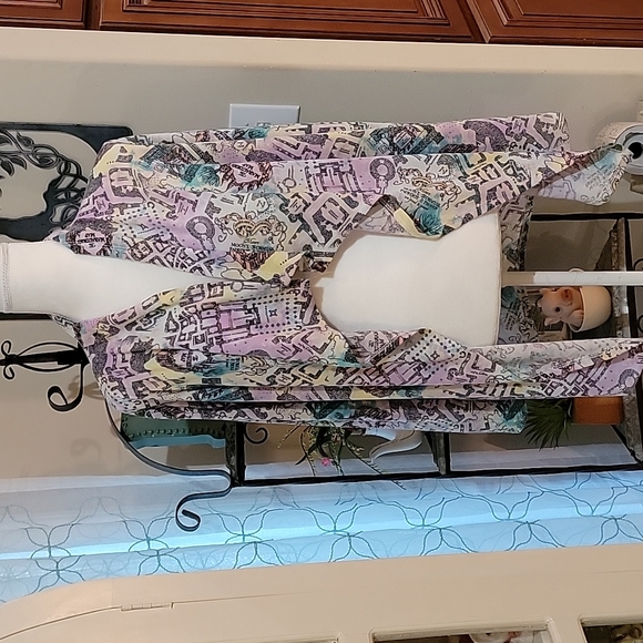 Harry Potter Marader's Map Open Front Cardigan Size Small NWT - Picture 1 of 13